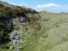 
Tyla East Quarry original workings, May 2012